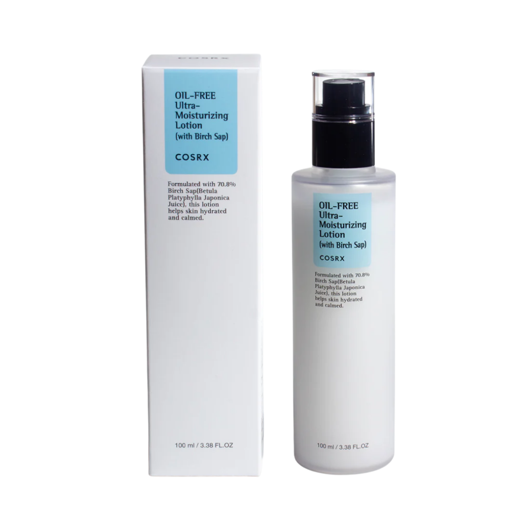 Cosrx Oil Free Ultra Moisturizing Lotion - 100ml | كوزركس مرطب لوشن للوجه خالي من الزيوت - 100 مل - 100 مل