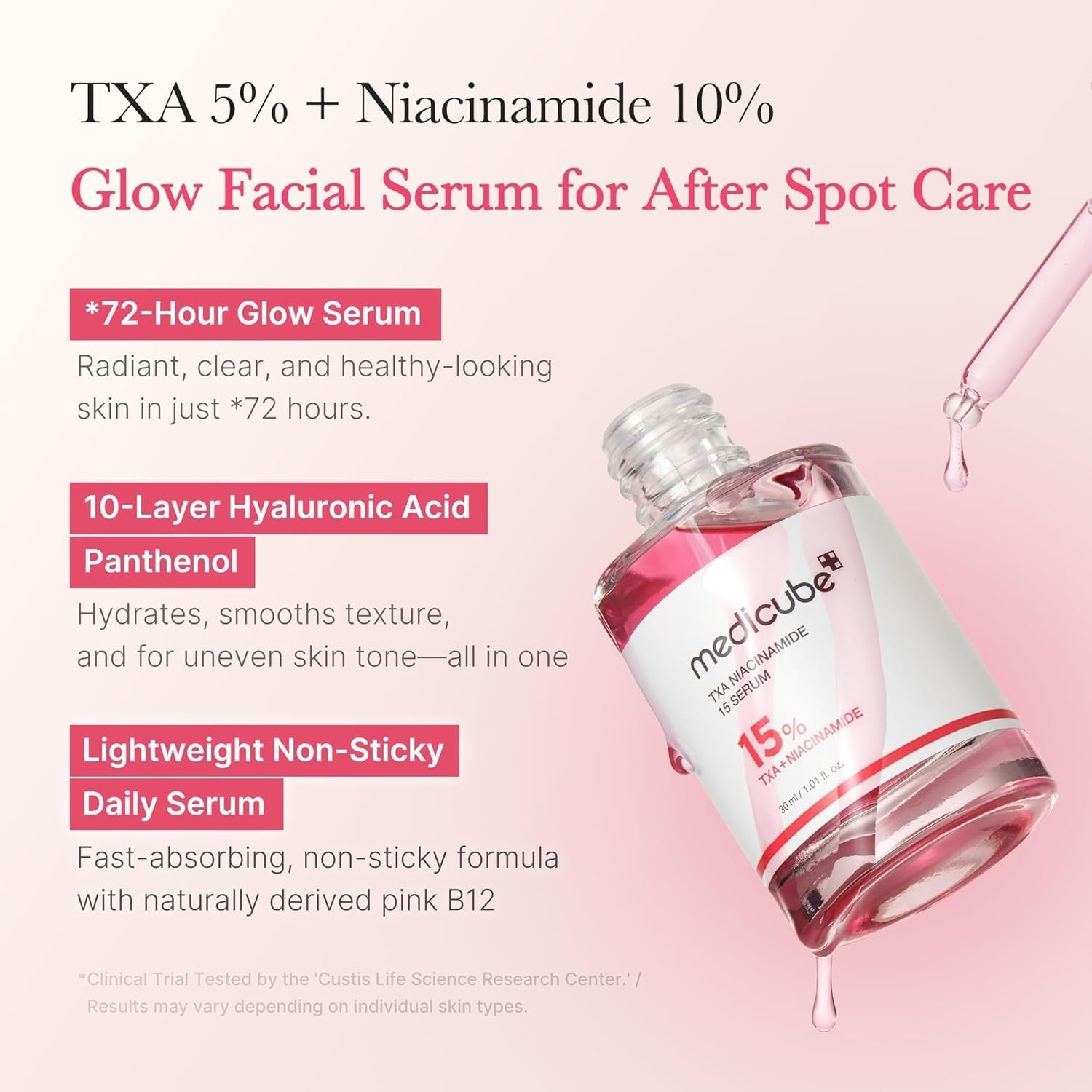 Medicube TXA Niacinamide 15% Serum - 30ml | ميدي كيوب سيروم ترانيكساميك اسيد و نياسيناميد 15% - 30 مل