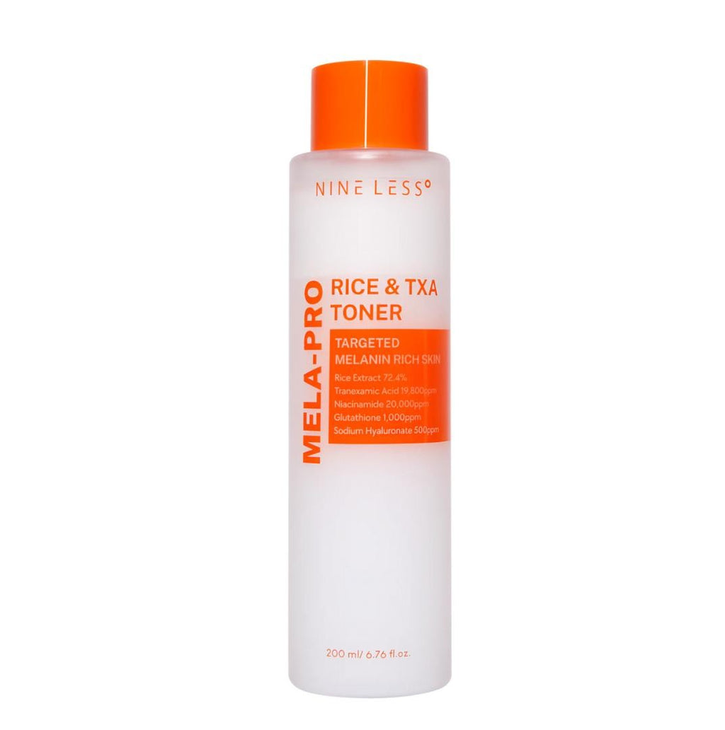 nineless mela-pro Rice & txa toner ناين ليس تونر بالرز والترنكزامك أسد للتفتيح