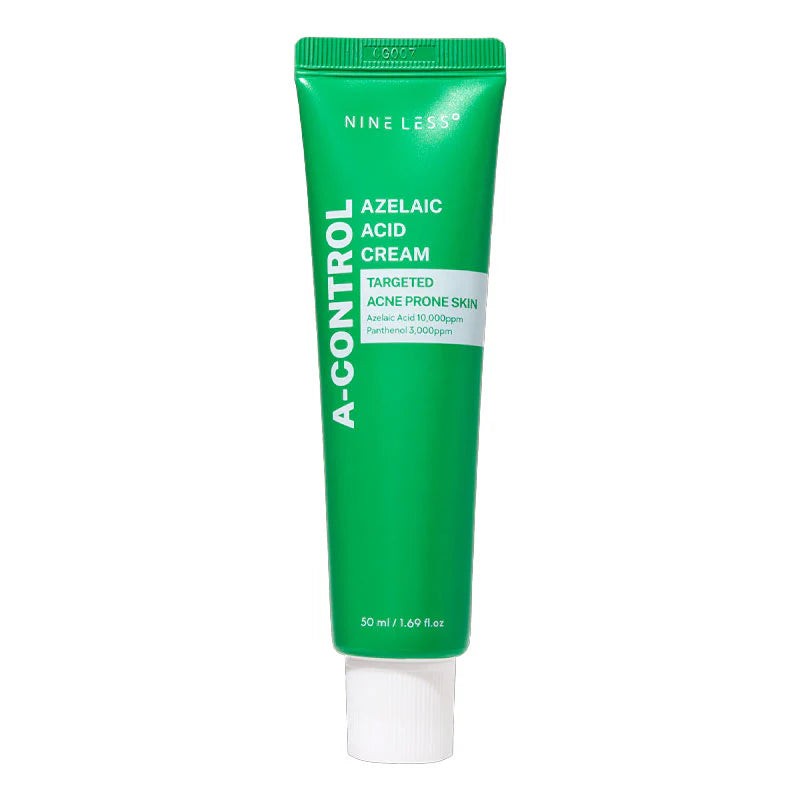 NINE LESS A-Control Azelaic Acid Cream - 50ml | ناين ليس كريم معالج لحب الشباب بالأزليك اسيد - 50 مل