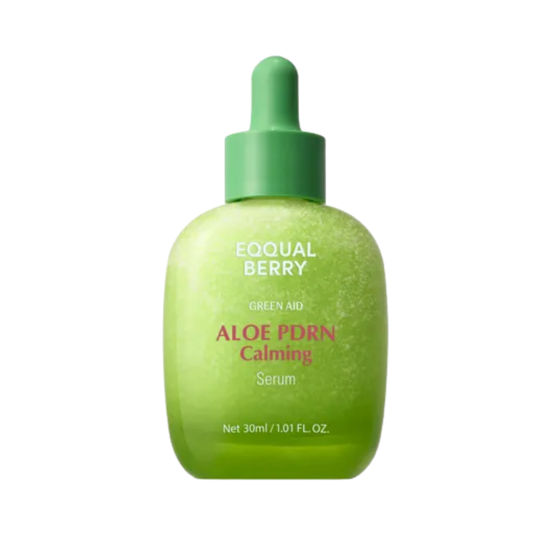 EQQUAL BERRY Green Aid Aloe PDRN Calming Serum 30 ml | ايكوال بيري سيروم الوفيرا للترميم