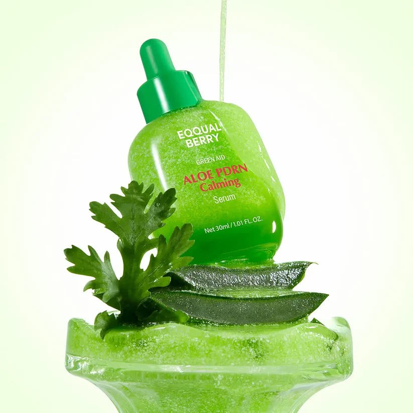 EQQUAL BERRY Green Aid Aloe PDRN Calming Serum 30 ml | ايكوال بيري سيروم الوفيرا للترميم
