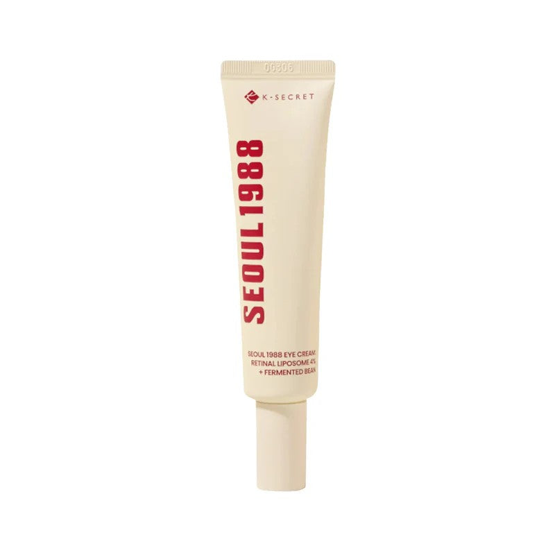 K-SECRET SEOUL 1988 Eye Cream : Retinal Liposome 4% + Fermented Bean 30ml | كي سيكرت كريم حول العين