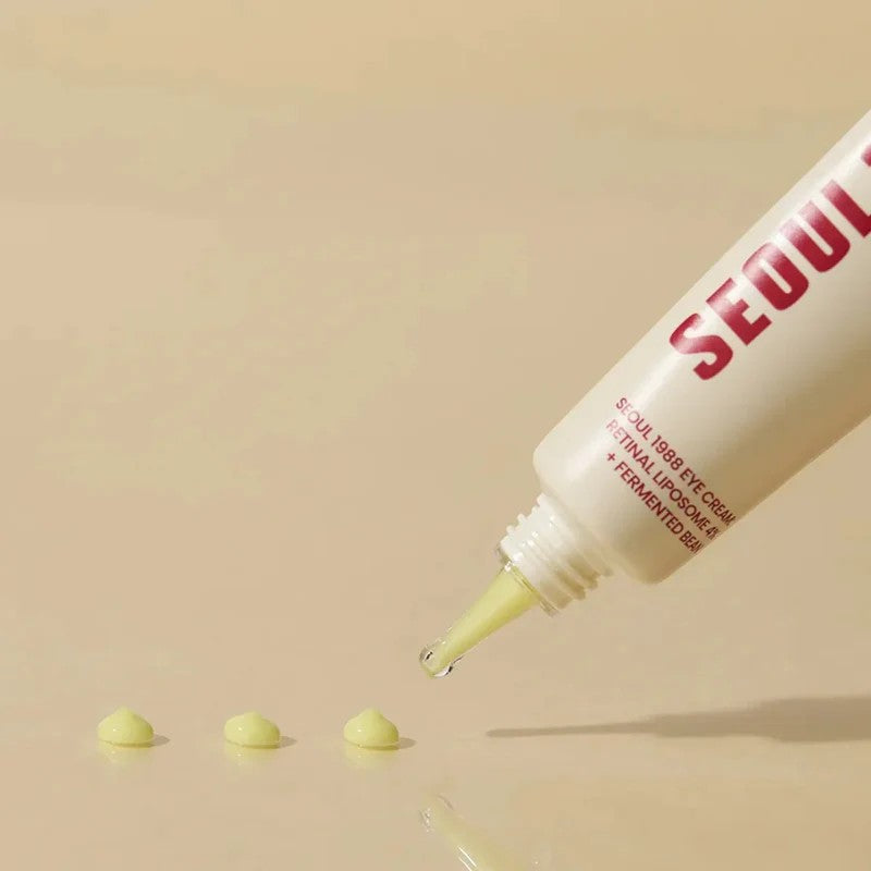 K-SECRET SEOUL 1988 Eye Cream : Retinal Liposome 4% + Fermented Bean 30ml | كي سيكرت كريم حول العين