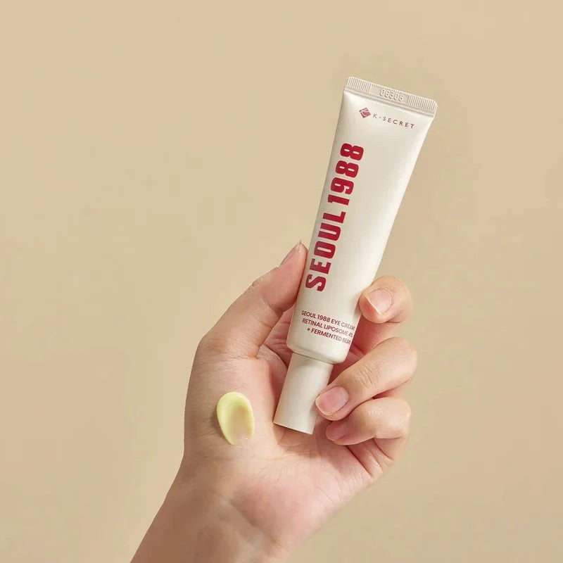 K-SECRET SEOUL 1988 Eye Cream : Retinal Liposome 4% + Fermented Bean 30ml | كي سيكرت كريم حول العين