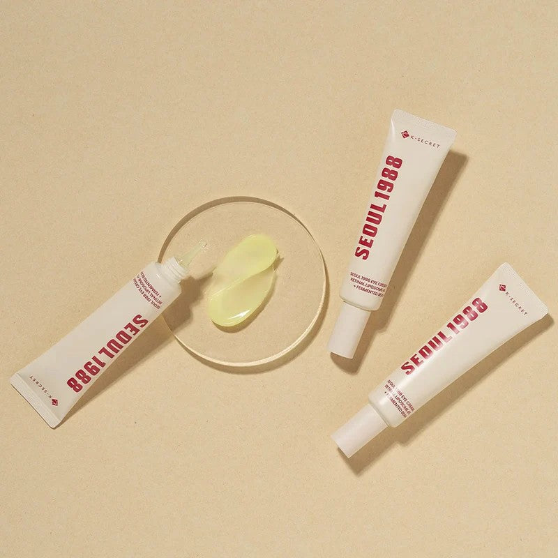 K-SECRET SEOUL 1988 Eye Cream : Retinal Liposome 4% + Fermented Bean 30ml | كي سيكرت كريم حول العين