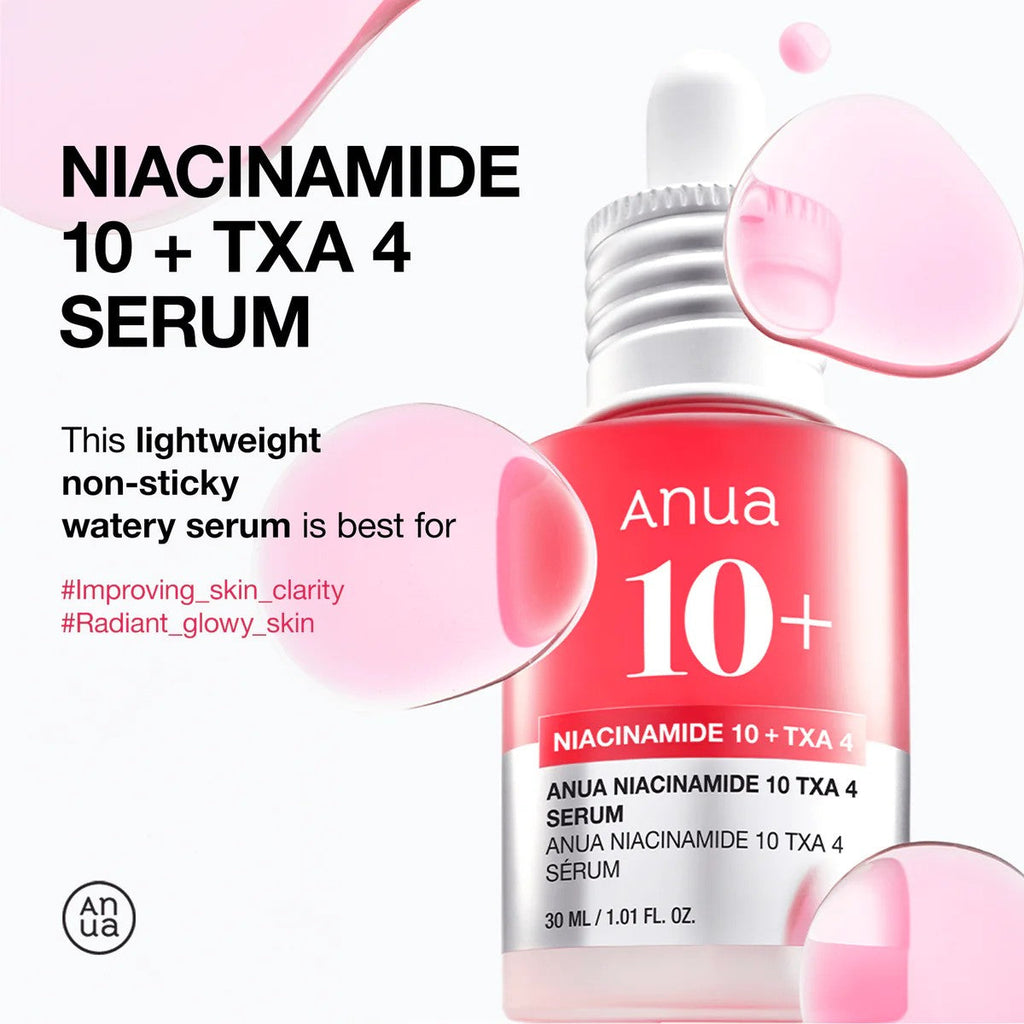 anua niacinamide 10 + txa serum 30 ml |