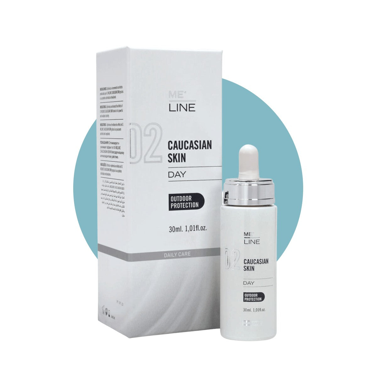 Me Line CAUCASIAN SKIN DAY 02 serum  30 ml |  ٣٠ مل دي سيروم مي لاين ٠٢
