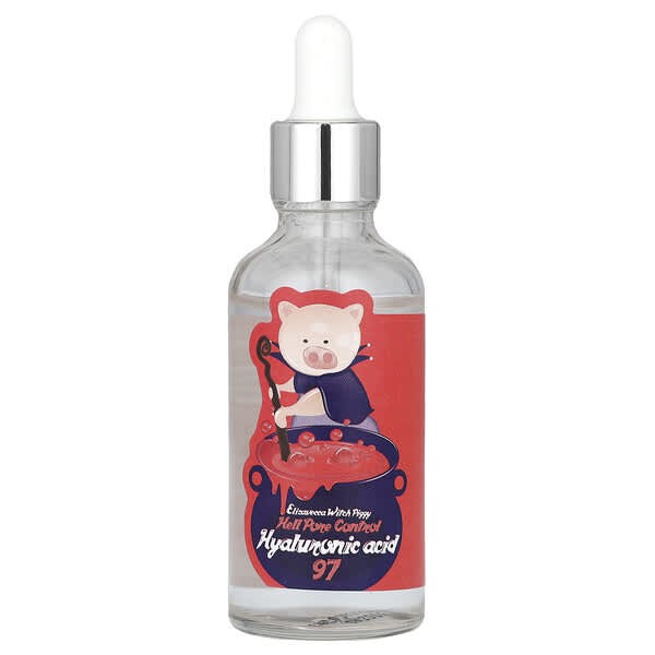 Elizavecca Witch Piggy Hell Pore Control Hyaluronic Acid 97% | الزفيكا سيروم الهايلرونك أسد ٧٩٪ ٥٠ مل