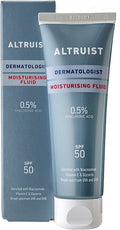 altruist dermatologist moisturising fluid spf 50 | الترويست مرطب مع واقي شمس حمايه spf50
