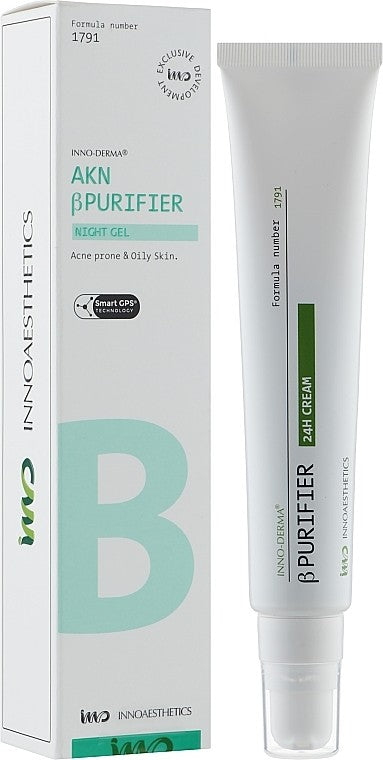 inno derma akn purifier night gel 50 g | اينو ديرما اكني بيورفاير  نايت جل