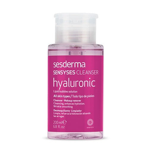 Sensyses Hyaluronic All Skin Types Cleanser غسول ومزيل للمكياج بحمض الهيالورونيك لجميع انواع البشرة