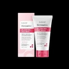 Elegant/ Dermolite Oil Control Face Acne Wash for Oily Skin : ايليكانت غسول ديرمولايت للحبوب للبشرة الدهنية