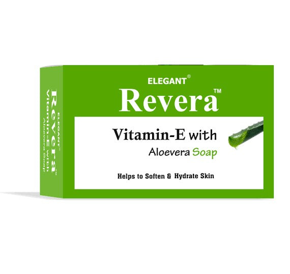 elegant revera Vitamin E with aloevera soap |اليكنت صابون ب جل الصبار والفيتامين آي