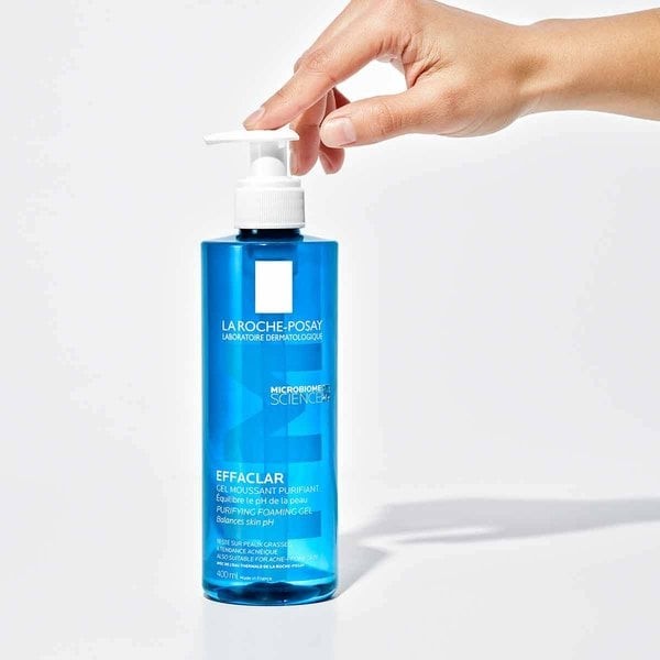 LA ROCHE POSAY EFFACLAR FOAMING GEL FACIAL WASH FOR ACNE PRONE SKIN 400ml لاروش افكلار غسول للبشرة المعرضة لحب الشباب
