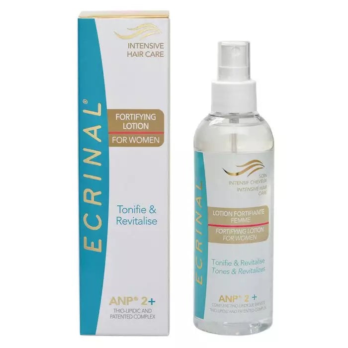ECRINAL Lotion Fortifiante For Femme Tones & Revitalies - 200ml | اكرينال لوشن بخاخ مقوي للشعر للنساء - 200 مل