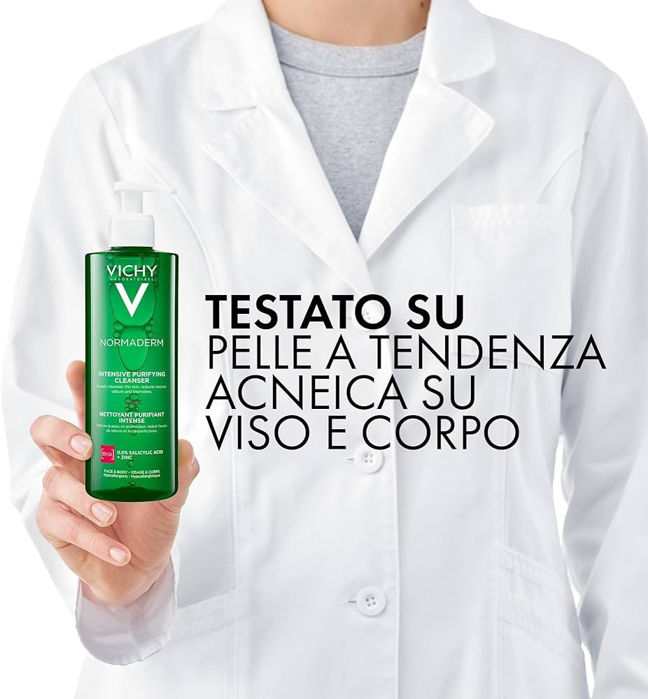 VICHY Normaderm Phytosolution Inten. Purifying Gel 400ml فيجي غسول جل للبشرة