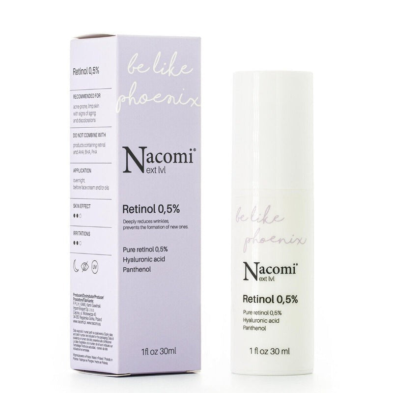 Nacomi Retinol 0.5% - 30ml | ناكومي سيروم الريتينول 0.5% - 30 مل