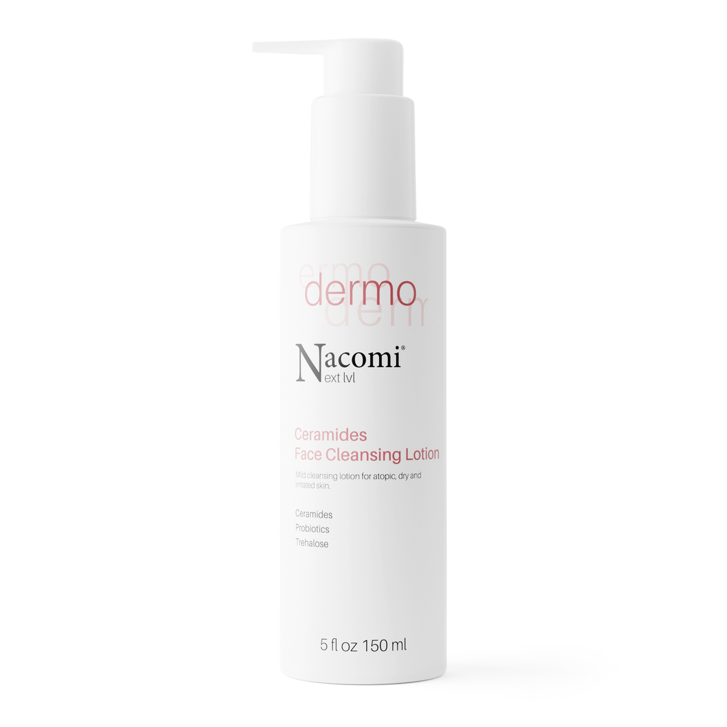 Nacomi Ceramides Face Cleansing Lotion - 150ml | ناكومي غسول للوجه بالسيراميدات - 150 مل