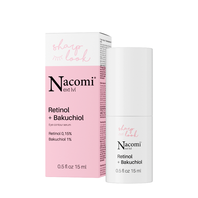 Nacomi Retinol 0.15% + Bakuchiol 1% - 15ml | ناكومي سيروم الريتينول 0.15% + باكشيول 1% - 15 مل