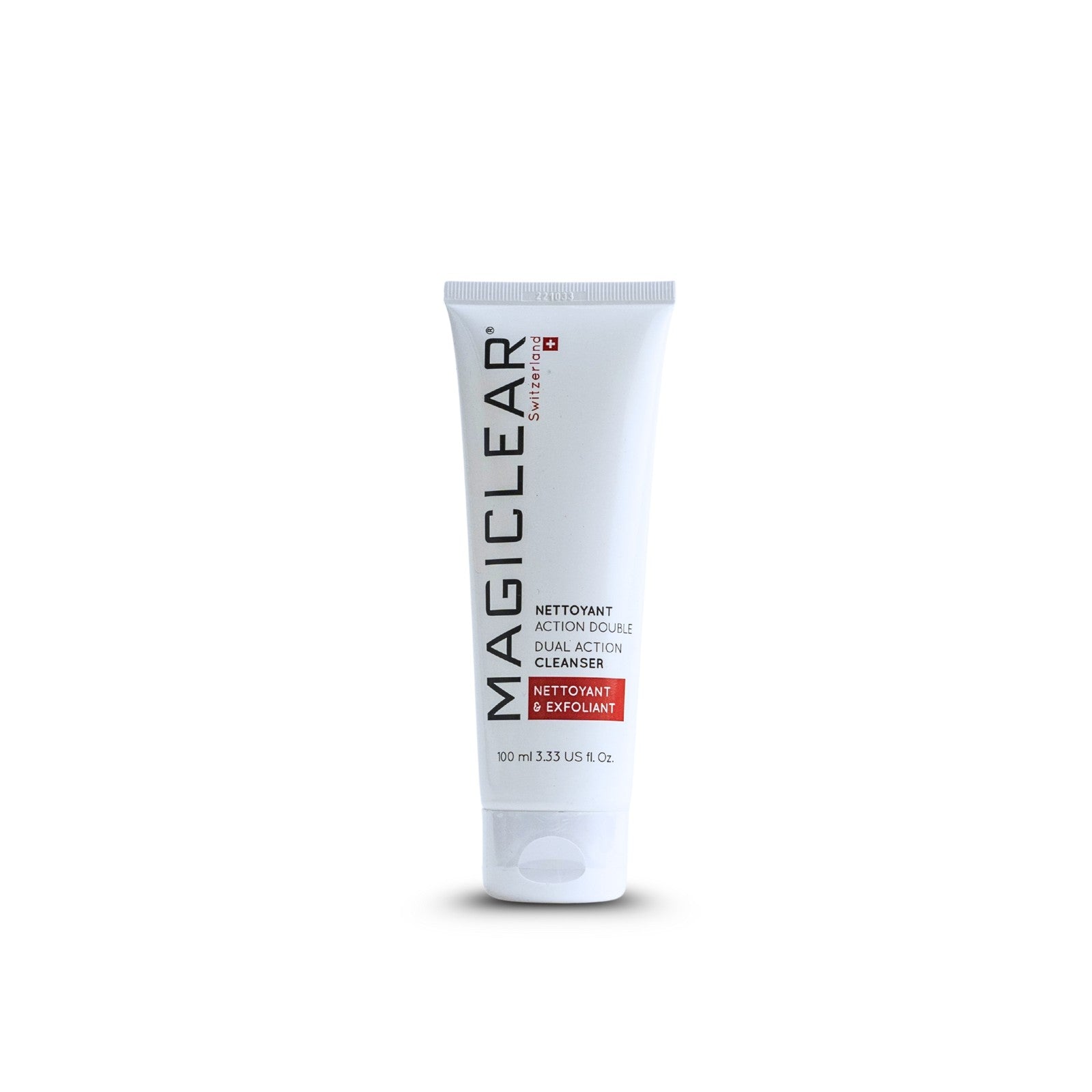 غسول جل مزدوج للوجه Dual Action Cleanser 2 in 1 Cleansing and Exfoliating Gel