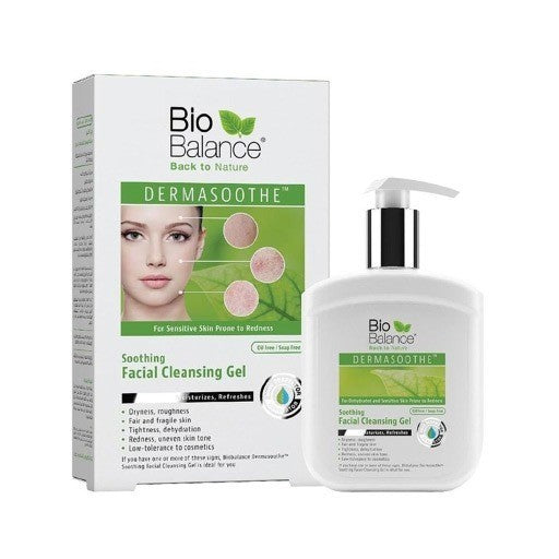 غسول جل للوجه للبشرة الجافة Bio Balance Dermasoothe Facial Cleansing Gel