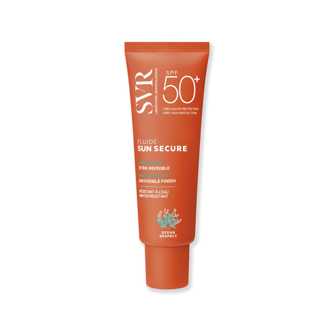 SVR Sun Secure SPF50+ Fluid - 50ml | اس في ار سائل واقي شمسي مع عامل حماية 50 - 50 مل