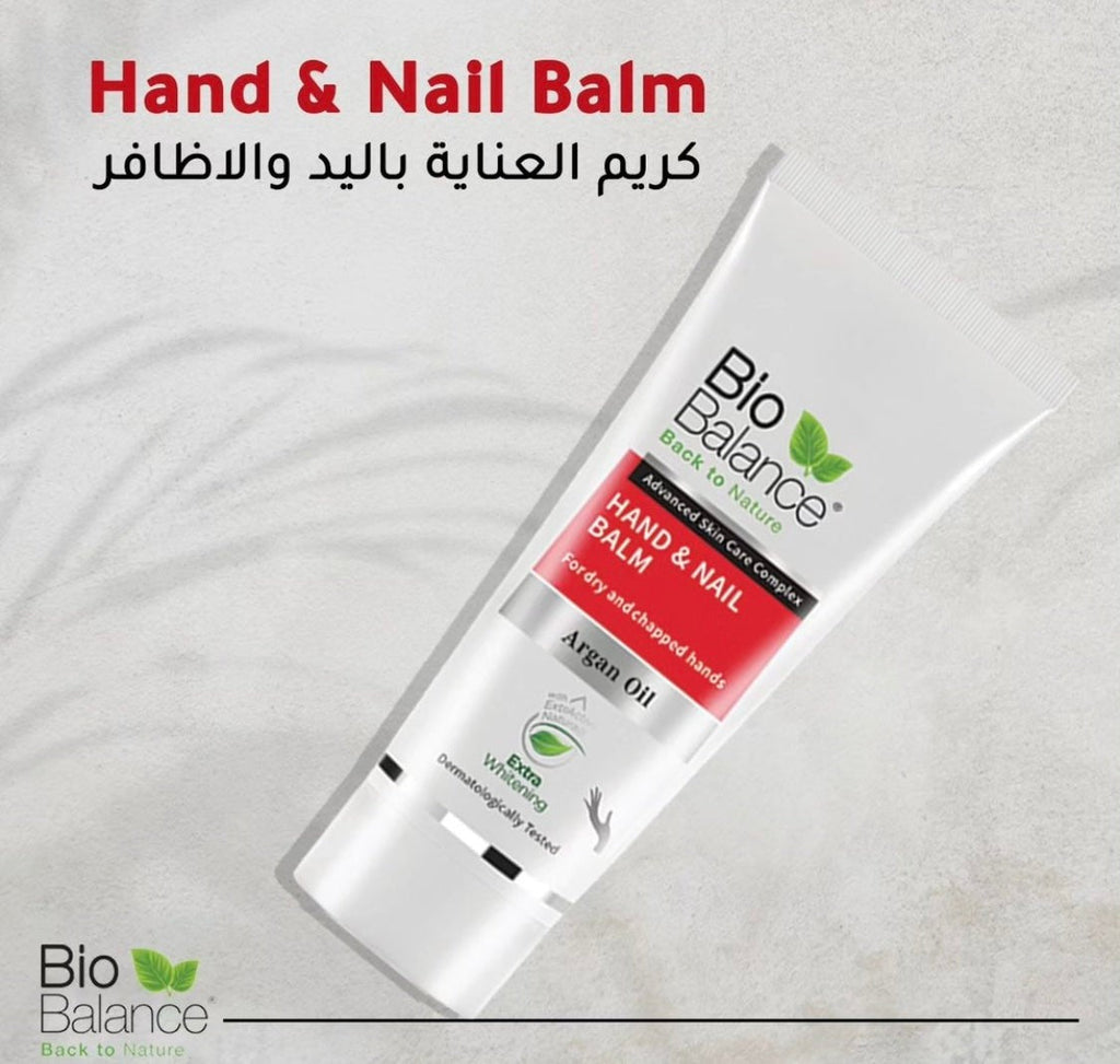 Bio Balance Hand And Nail Balm - 60ml | بايو بالانس مرطب لليدين ومطري للاظافر - 60 مل
