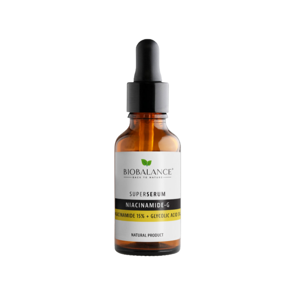 Bio Balance Niacinamide 15% + Glycolic Acid 5% Super Serum - 30ml | بايو بالانس سيروم نياسيناميد ١٥٪ + غليكوليك اسيد ٥٪ - 30 مل