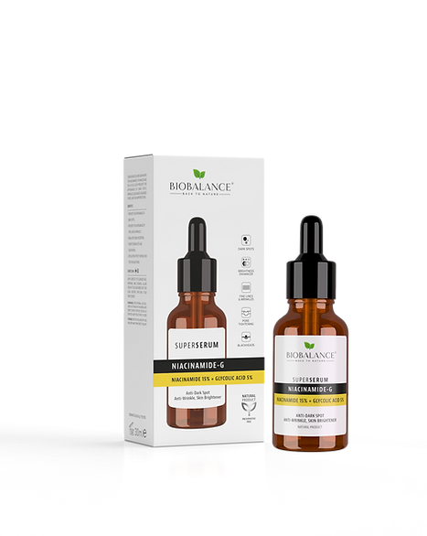 Bio Balance Niacinamide 15% + Glycolic Acid 5% Super Serum - 30ml | بايو بالانس سيروم نياسيناميد ١٥٪ + غليكوليك اسيد ٥٪ - 30 مل