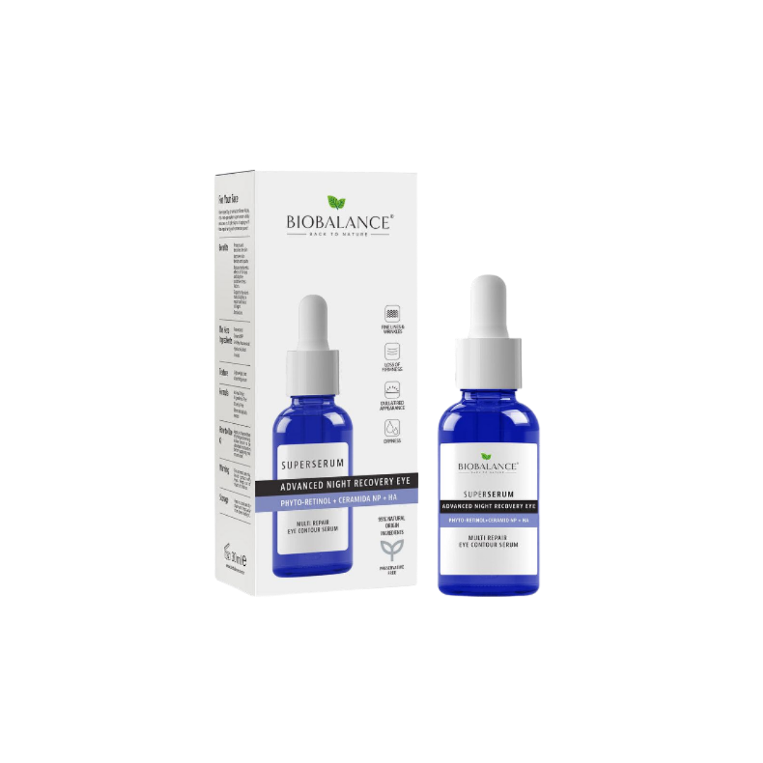 Bio Balance Advance Night Recovery Eye Restorative Night Eye Serum - 20ml | بايو بالانس سيروم العين التنشيط البشرة حول العين - 20 مل