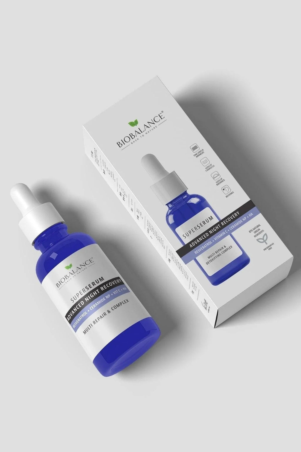 Bio Balance Advance Night Recovery Eye Restorative Night Eye Serum - 20ml | بايو بالانس سيروم العين التنشيط البشرة حول العين - 20 مل