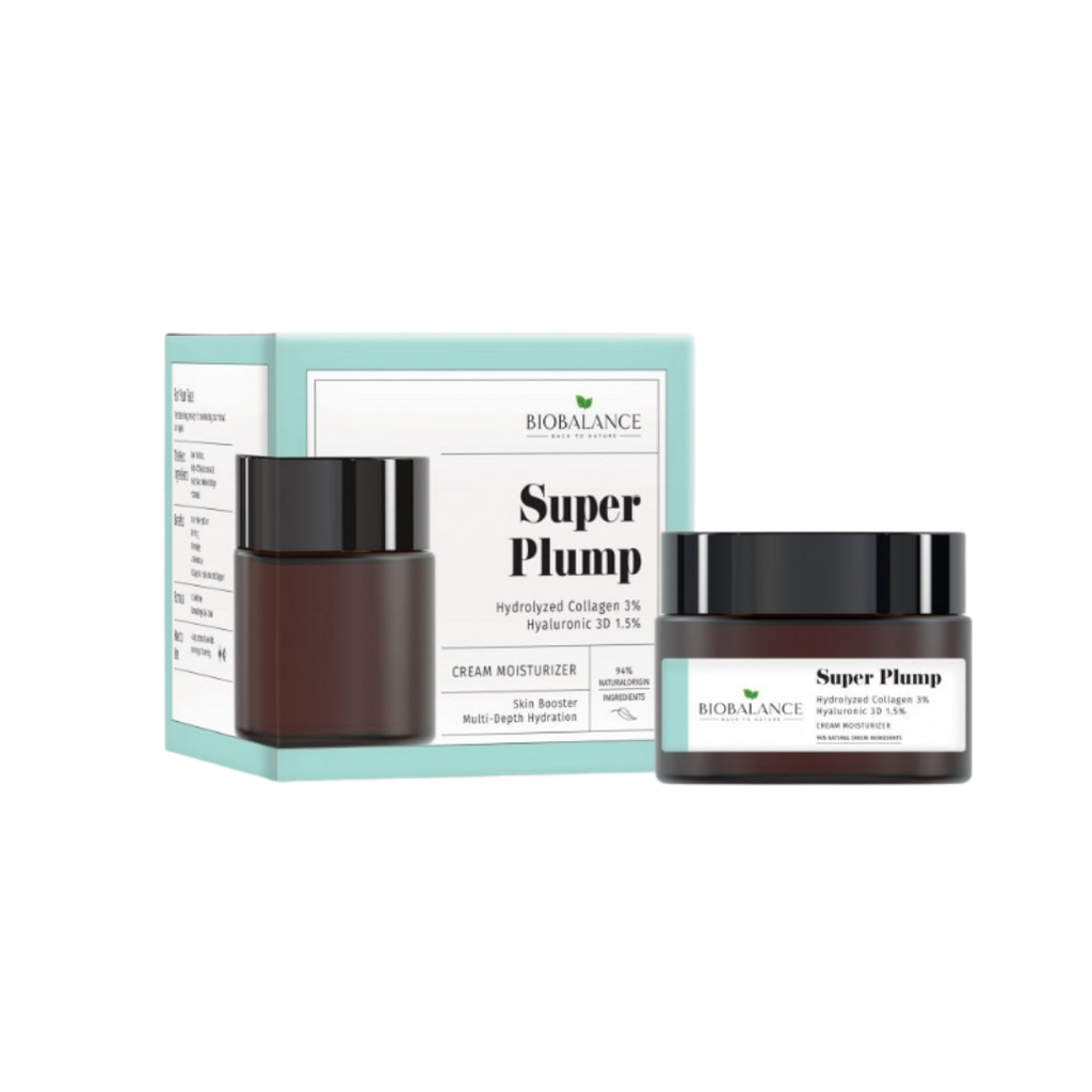 Bio Balance Super Plump Smoothing Face Cream With Collagen And Hyaluronic Acid - 50ml | بايو بالنس كريم الوجه بالكولاجين و حمض الهيالورونيك - 50 مل