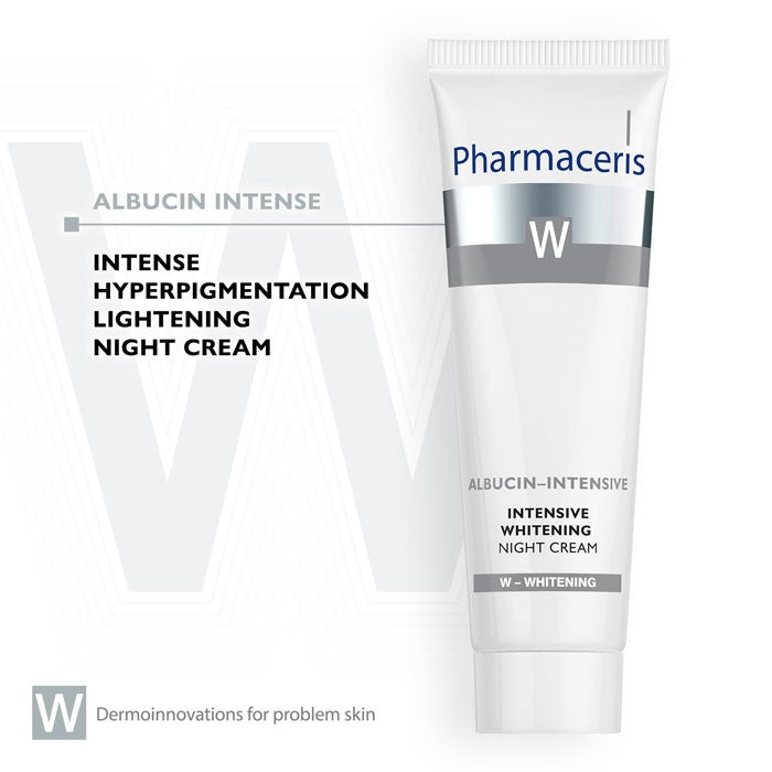 Pharmaceris W INTENSIVE SKIN LIGHTENING NIGHT CREAM فارماسيريس دبليو تفتيح البشرة المكثف كريم الليل