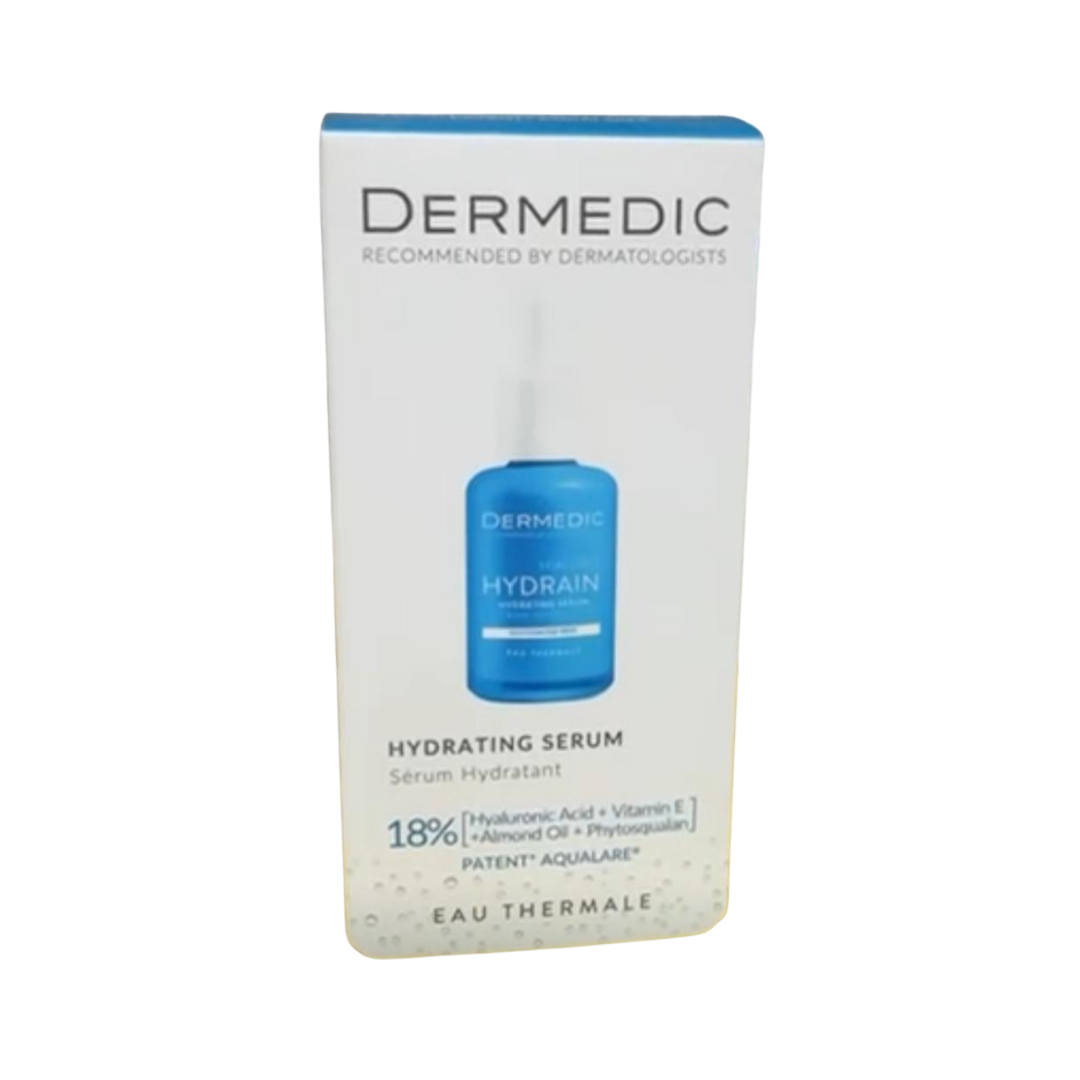 DERMEDIC Hydrating Serum For Face - 30ml | ديرمديك سيروم هيالورنيك اسيد 15% -30 مل