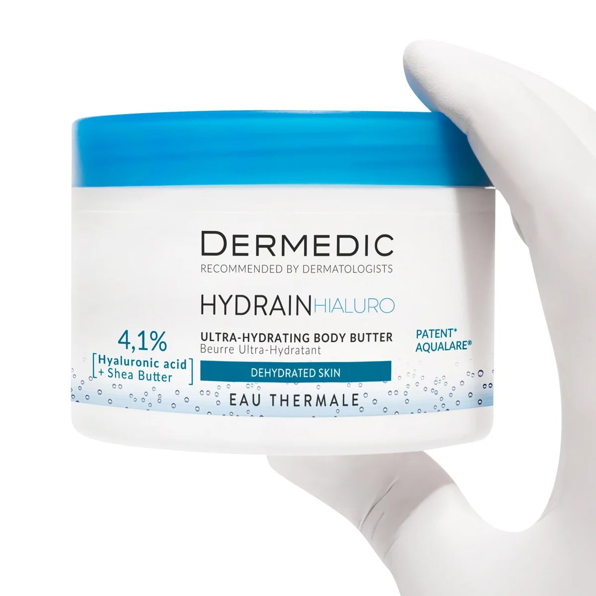 DERMEDIC Hydrain3 Ultra-hydrating body butter body oil - 225ml | ديرمديك زبدة الجسم المرطبة للجسم - 225 مل