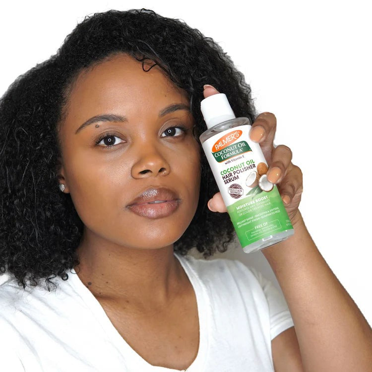 PALMER'S Coconut Oil Formula Moisture Boost Hair Polisher Serum - 178ml | بالميرز زيت جوز الهند للشعر - 178 مل