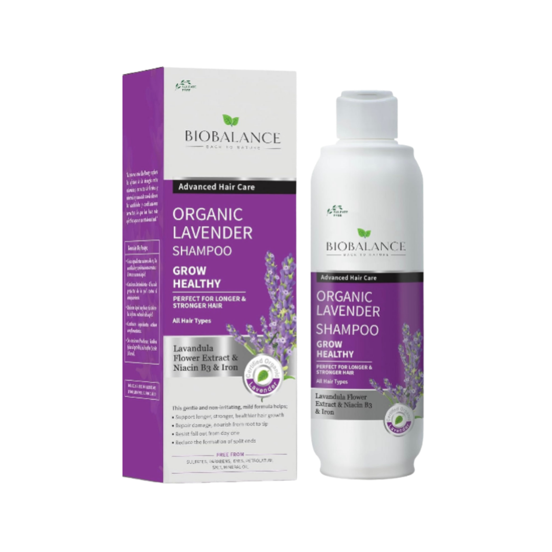 Bio Balance Organic Lavender Shampoo - 330ml | بايو بالانس شامبو التساقط باللافندر العضوي - 330 مل