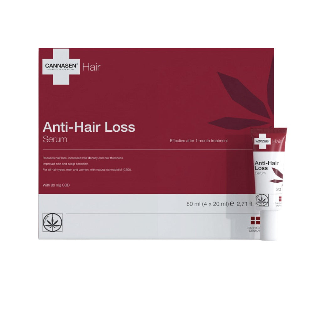 CANNASEN CBD Anti -Hair Loss Serum With - 80ml | كاناسين سيروم ضد تساقط الشعر - 80 مل