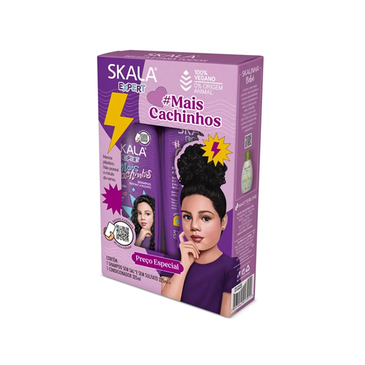 سيت شامبو وبلسم للشعر المجعد للأطفال More Little Curls Shampoo & Conditioner Kit