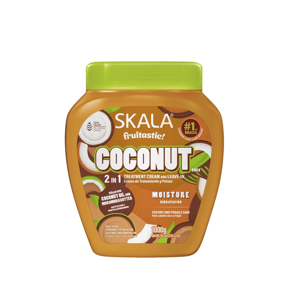 SKALA Fruitastic Coconut 2 in 1 Treatment Cream and Leave-in 1000g سكالا ليف ان معالج للشعر برائحة جوز الهند