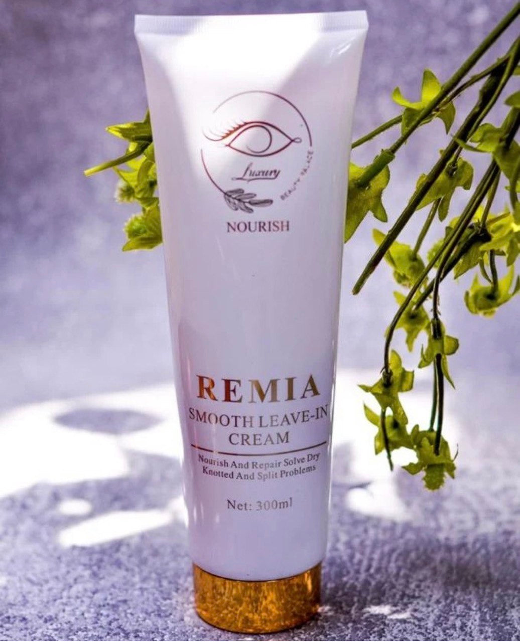 REMIA oil substitute leave in cream 300mlكريم ليف ان للشعر