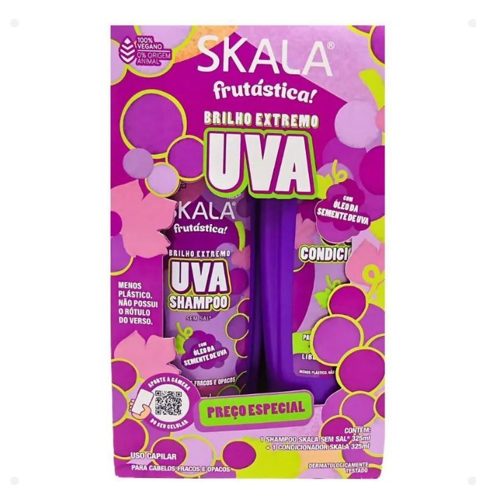 سيت شامبو وبلسم يوفا للشعر الضعيف والباهت Uva Shampoo and Conditioner Set for Weak and Dull Hair
