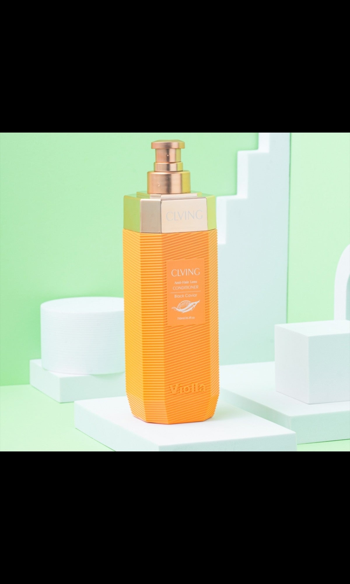 CLVING Anti-Hair Loss Black Caviar Conditioner 750ml بلسم بخلاصة البلاك كافيار مضاد للتساقط للشعر