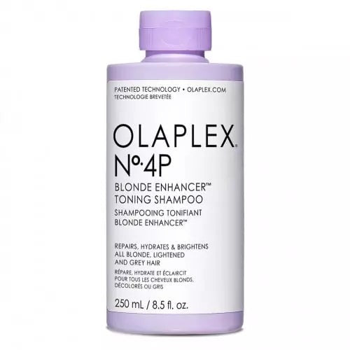Olaplex Blonde Enhancer Toning Shampoo No. 4P - 250ml | اولابليكس شامبو معزز للشعر الأشقر رقم 4P - 250 مل
