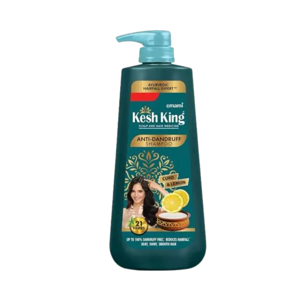 Kesh King Ayurvedic Anti-Dandruff Shampoo Curd Active & 21 Herbs - 340ml | كيش كينغ شامبو أيورفيدا ضد القشرة مكون من 21 عشبة