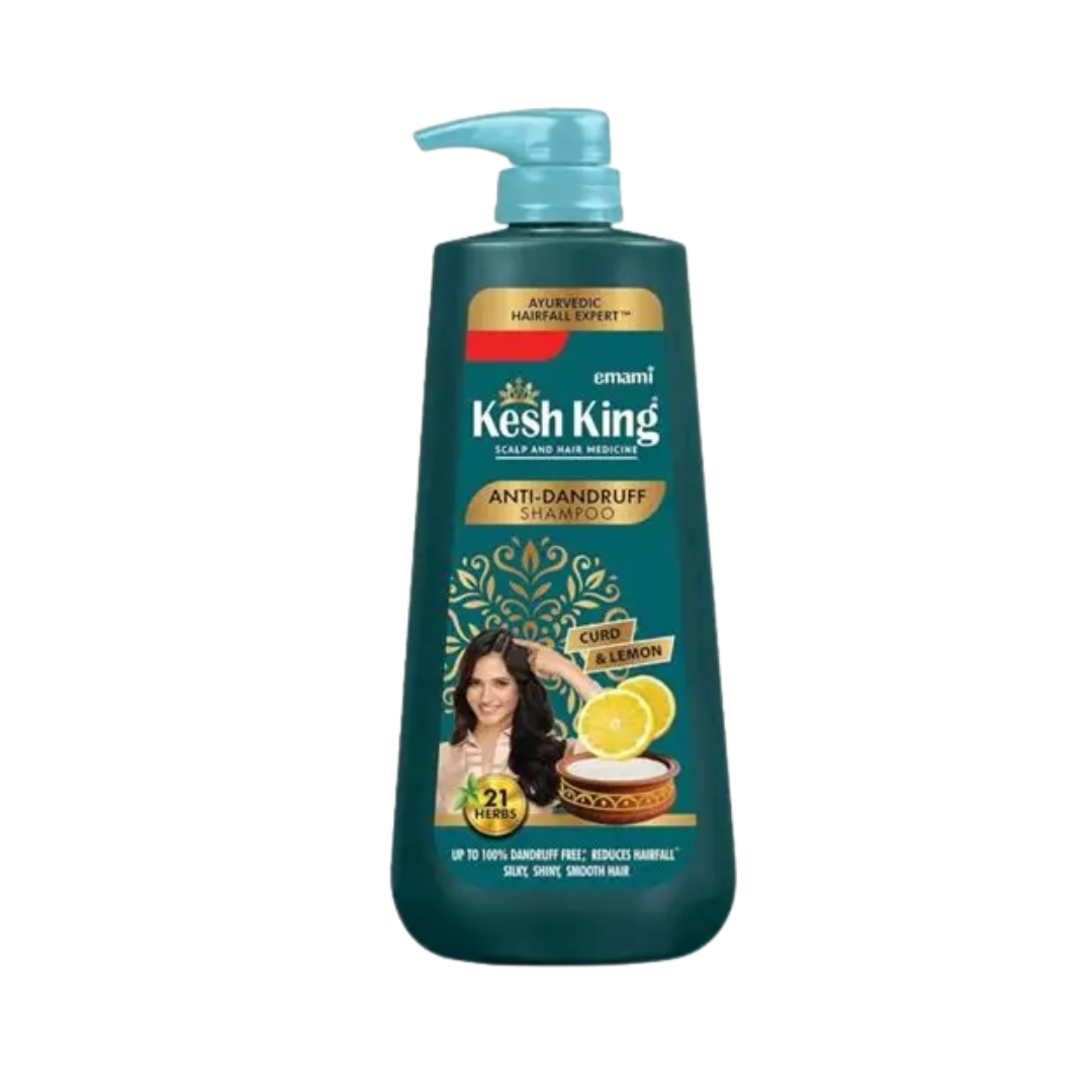 Kesh King Ayurvedic Anti-Dandruff Shampoo Curd Active & 21 Herbs - 340ml | كيش كينغ شامبو أيورفيدا ضد القشرة مكون من 21 عشبة