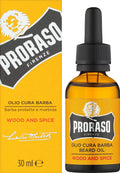 هو زيت للعناية باللحية من العلامة التجارية الإيطالية بروراسو (Proraso)، وتحديداً برائحة الأخشاب والتوابل