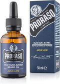 هو زيت اللحية "أزور لايم" (Azur Lime) من العلامة التجارية الإيطالية الشهيرة بروراسو (Proraso