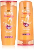لوريال باريس إلفيف دريم لونج (L'Oréal Paris Elvive Dream Long)، وهو عبارة عن بلسم مرمم (Restoring Conditioner) مصمم خصيصاً للعناية بالشعر الطويل والتالف. لوريال باريسلوريال باريس +1